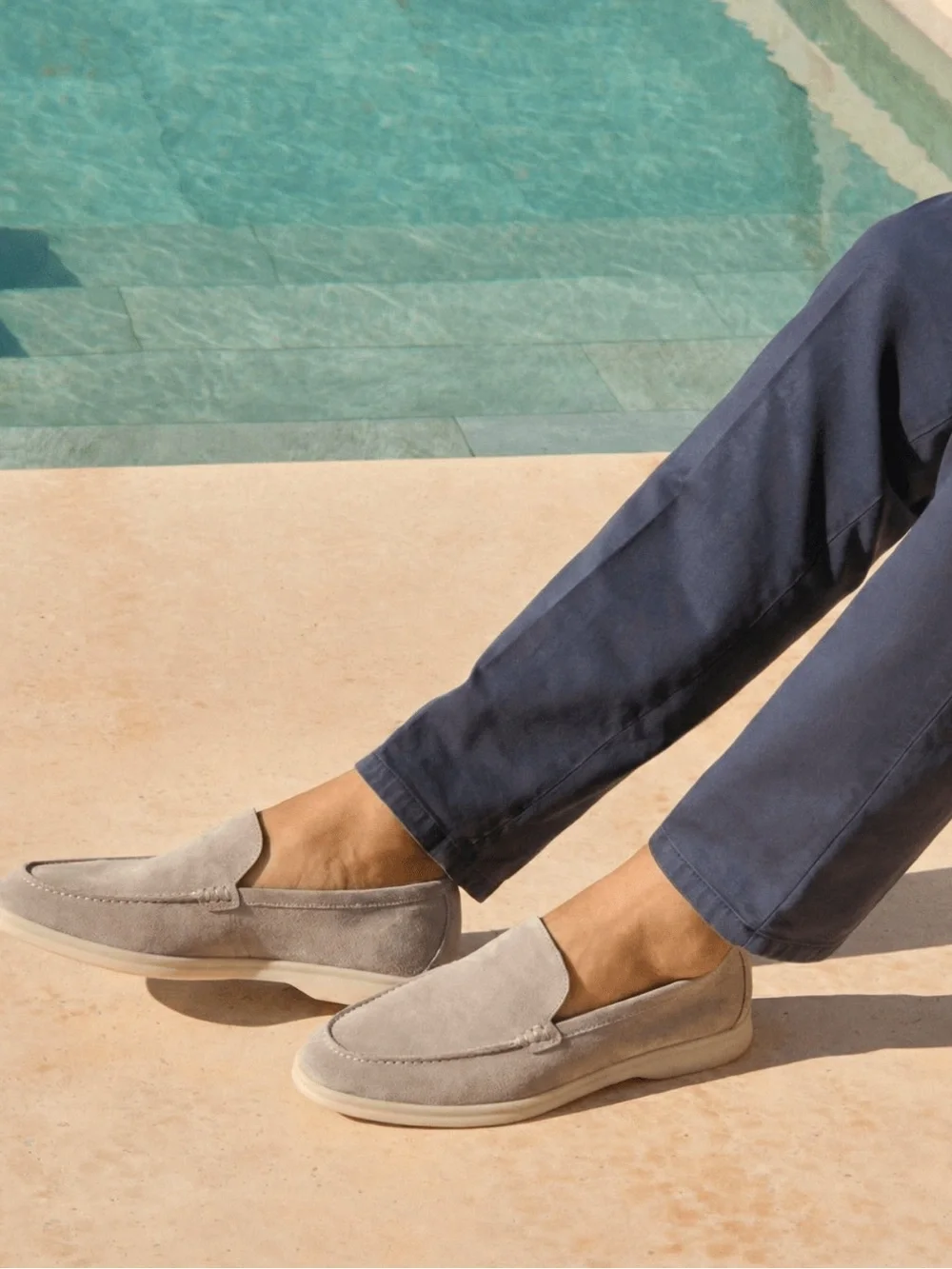 NIB Miramonti Light Dune Loafers